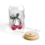 Load image into Gallery viewer, Creepy Cherries Glass
