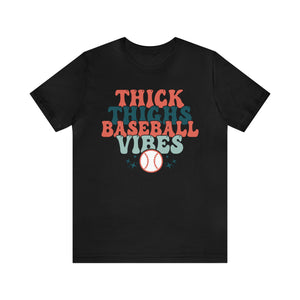 Thick Thighs Baseball Vibes