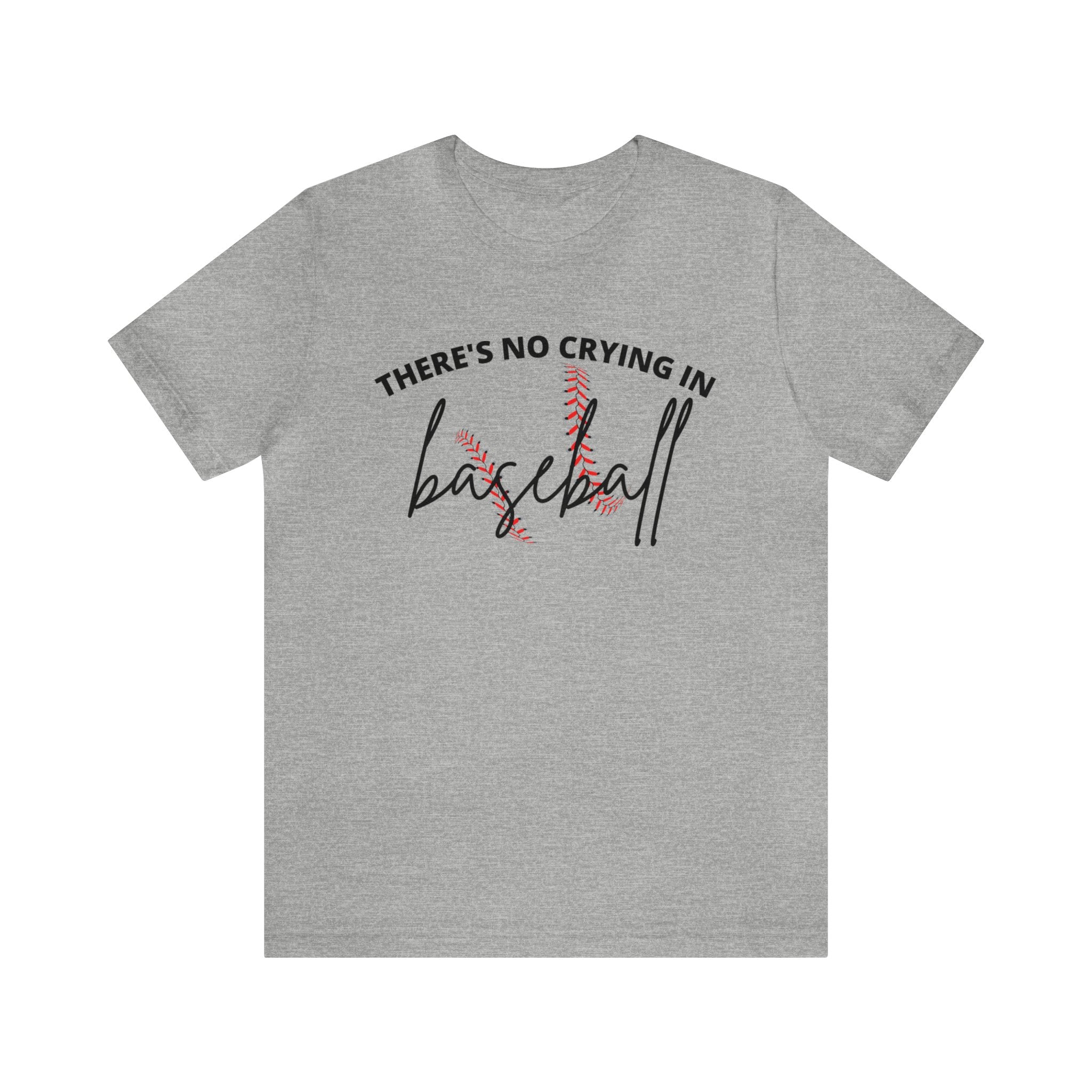 There's No Crying in Baseball (Black Print)