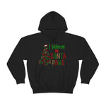 Load image into Gallery viewer, I Believe in Santa Paws Hoodie
