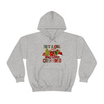 Load image into Gallery viewer, Just A Girl Who Loves Christmas Hoodie

