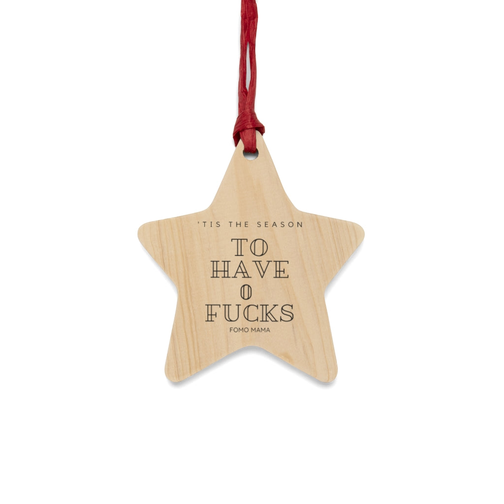 Tis The Season - Wooden Ornaments / Magnets