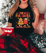 Load image into Gallery viewer, I Put Out For Santa Shirt
