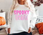 Load image into Gallery viewer, SPOOKY BABE Sweater
