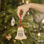 Load image into Gallery viewer, Santa&#39;s Favorite Ho - Wooden Ornaments / Magnets
